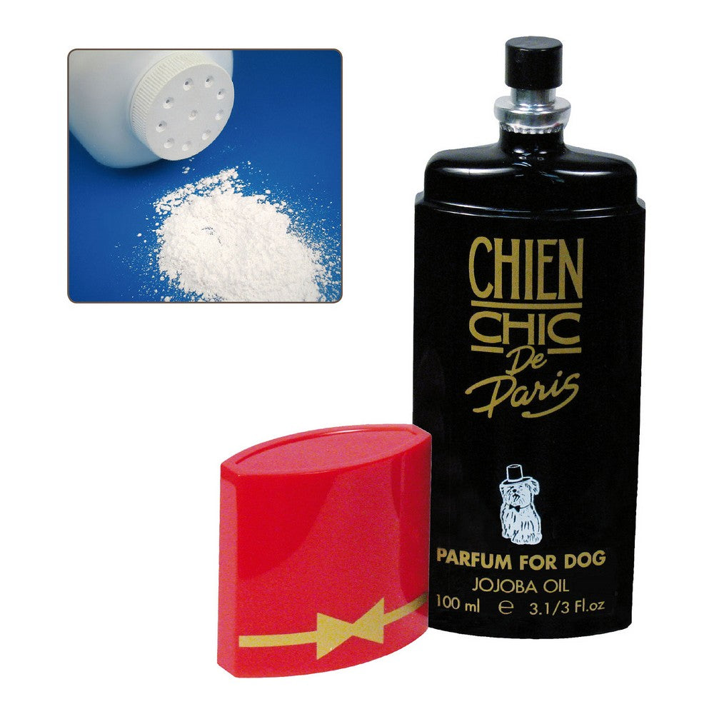 Parfum pour Animaux Chien Chic Poudre de Talc pour Chien (100 ml)