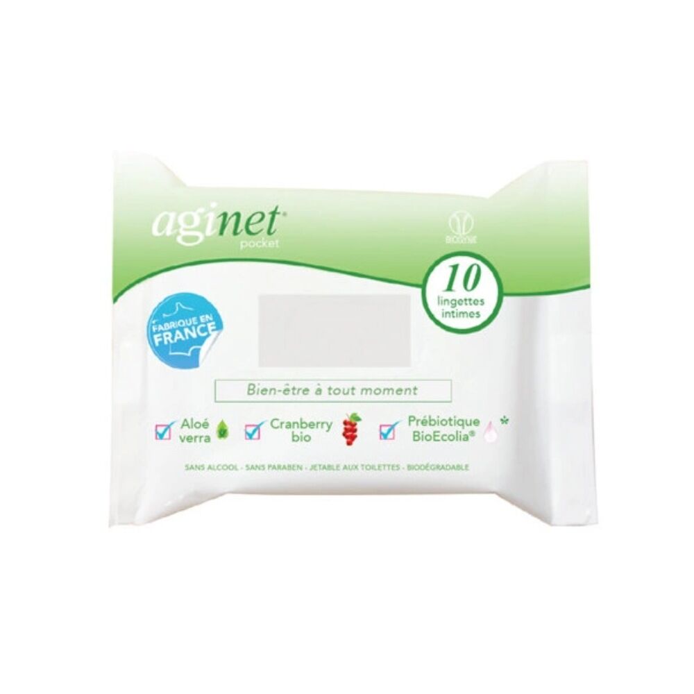 Intimate Wet Wipes BIOGYNE Aginet (10 uds)