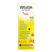Load image into Gallery viewer, 2-in-1 Gel and Shampoo Baby Weleda Marigold (200 ml)
