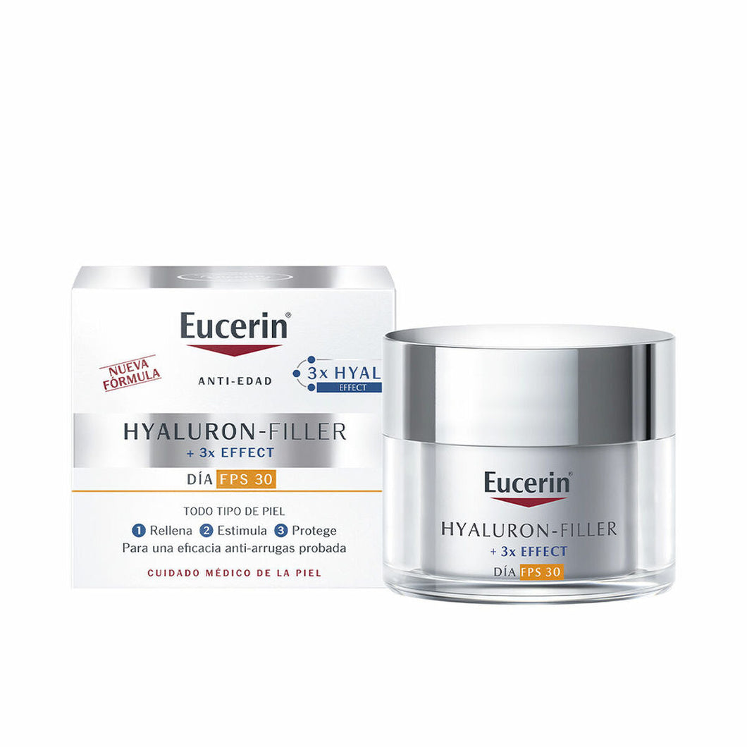 Anti-verouderingscrème voor overdag Eucerin Hyaluron Filler 3x Effect 50 ml SPF 30