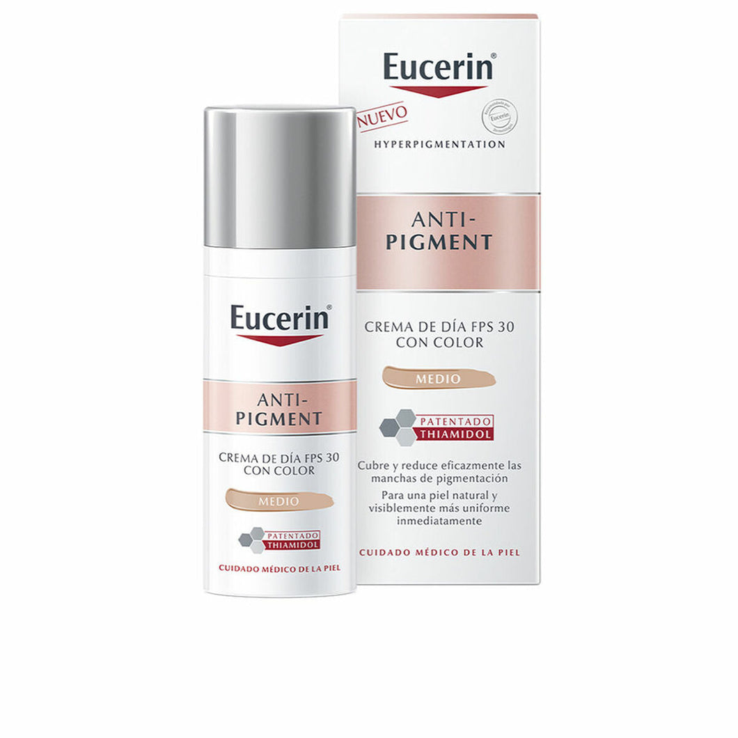 Crème Base de Maquillage Eucerin Anti Pigment Medio (50 ml)