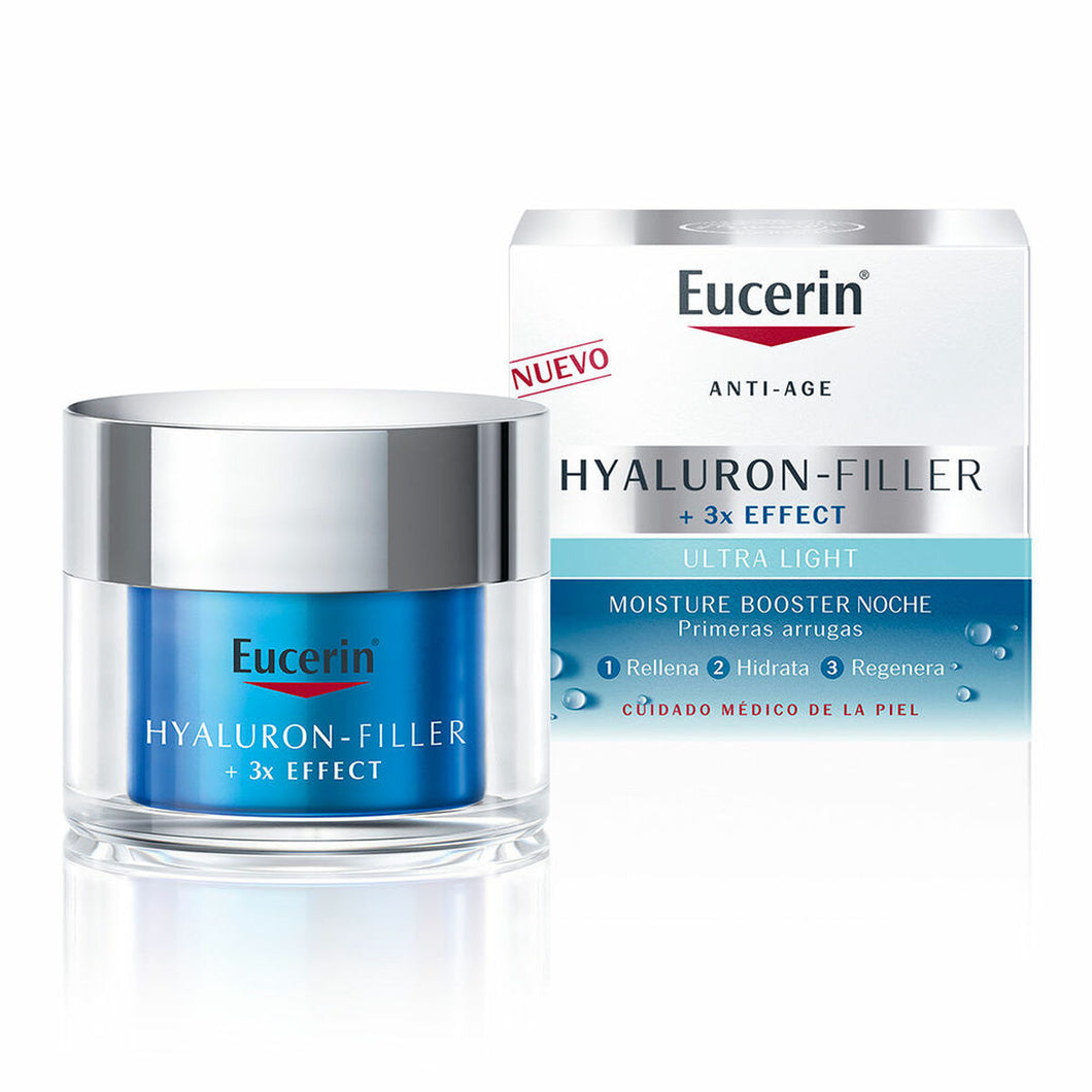 Crème de Nuit Anti-âge Eucerin Hyaluron Filler Ultra Légère (50 ml)