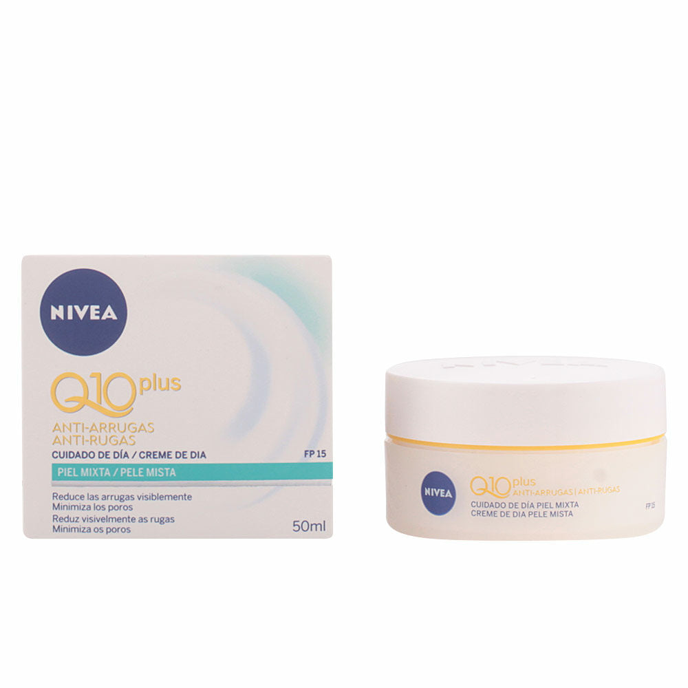 Anti-Wrinkle Cream Nivea Q10+ Spf 15 (50 ml)