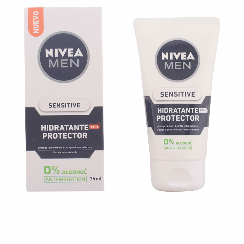 Crème Hydratante Visage Nivea Men Sensitive SPF15 (75 ml) (75 ml)