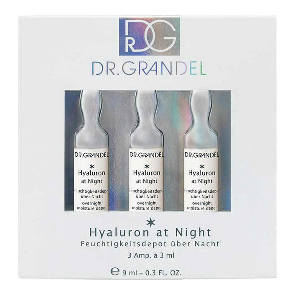 Ampoules effet lifting Hyaluron la nuit Dr. Grandel (3 ml)