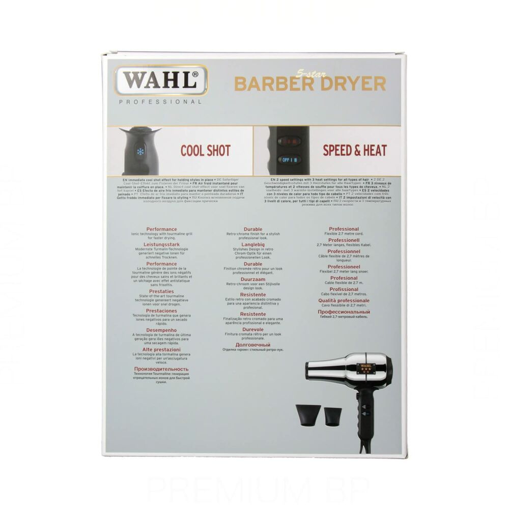 Wahl Haardroger Kapper 2200 Watt