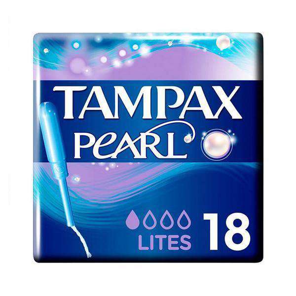 Pack of Tampons Pearl Lites Tampax (18 uds) - Lindkart