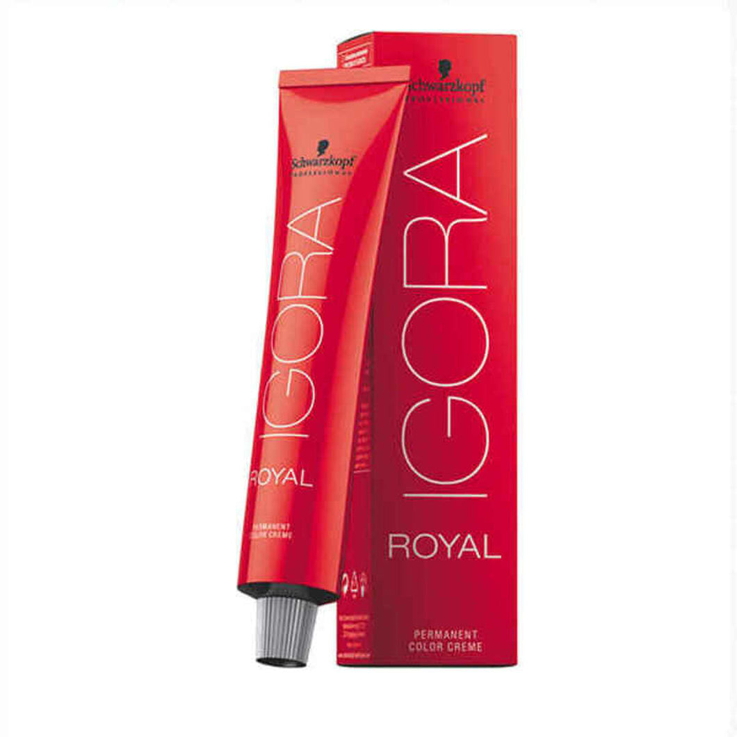 Crème Colorante Permanente Igora Royal Schwarzkopf Nº 0.89 (60 ml)