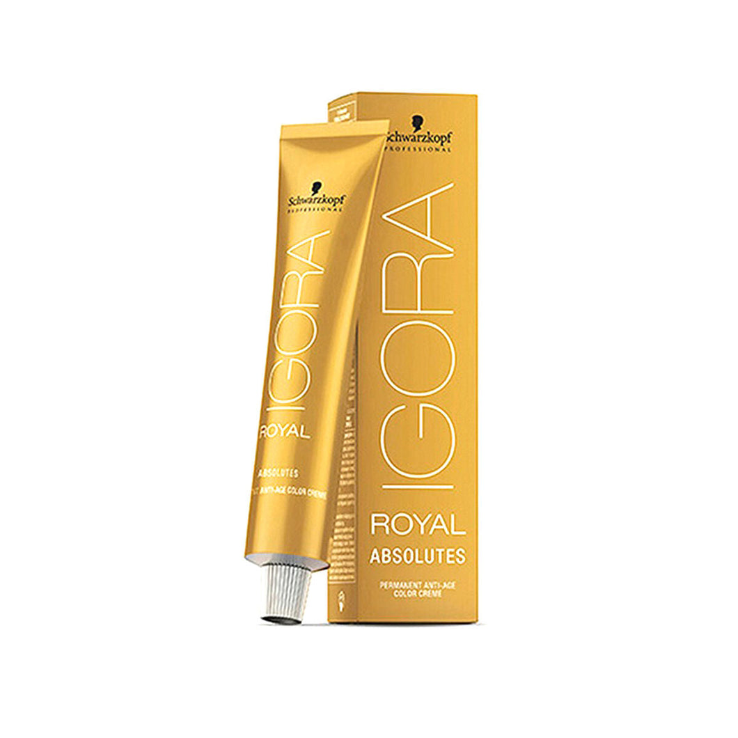 Permanente Kleurstof Igora Royal Absolutes Schwarzkopf 5-80 (60 ml)