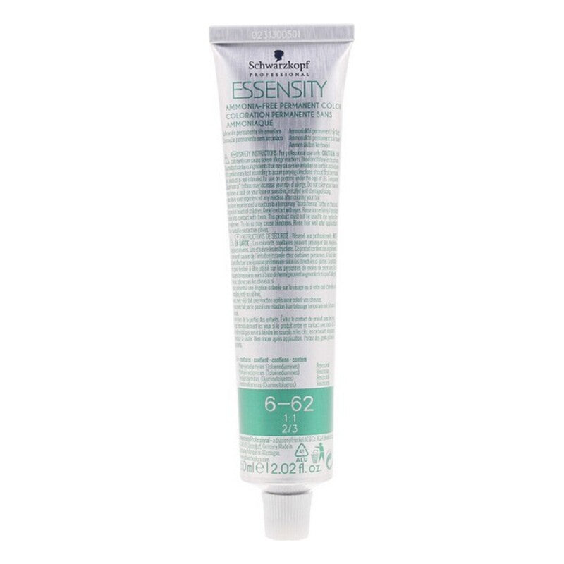 Crème Colorante Permanente Essensity Schwarzkopf 6-62 (60 ml)