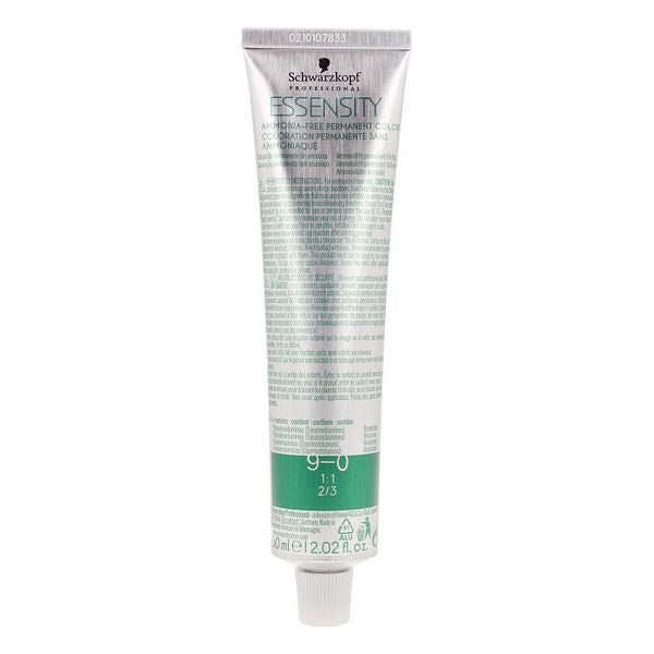 Teinture permanente Essensity 9-0 Schwarzkopf sans ammoniaque (60 ml)