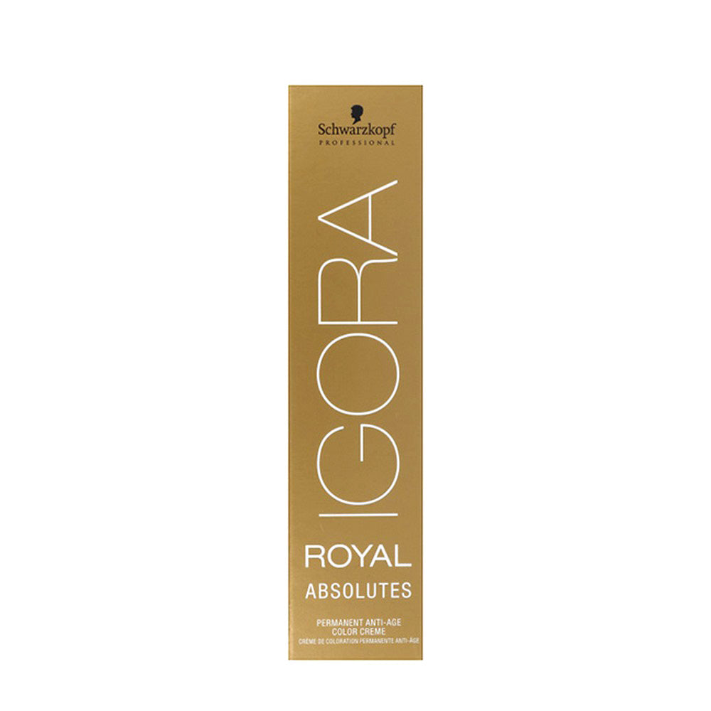 Teinture permanente anti-âge Igora Royal Absolutes Schwarzkopf 7-140 (60 ml)