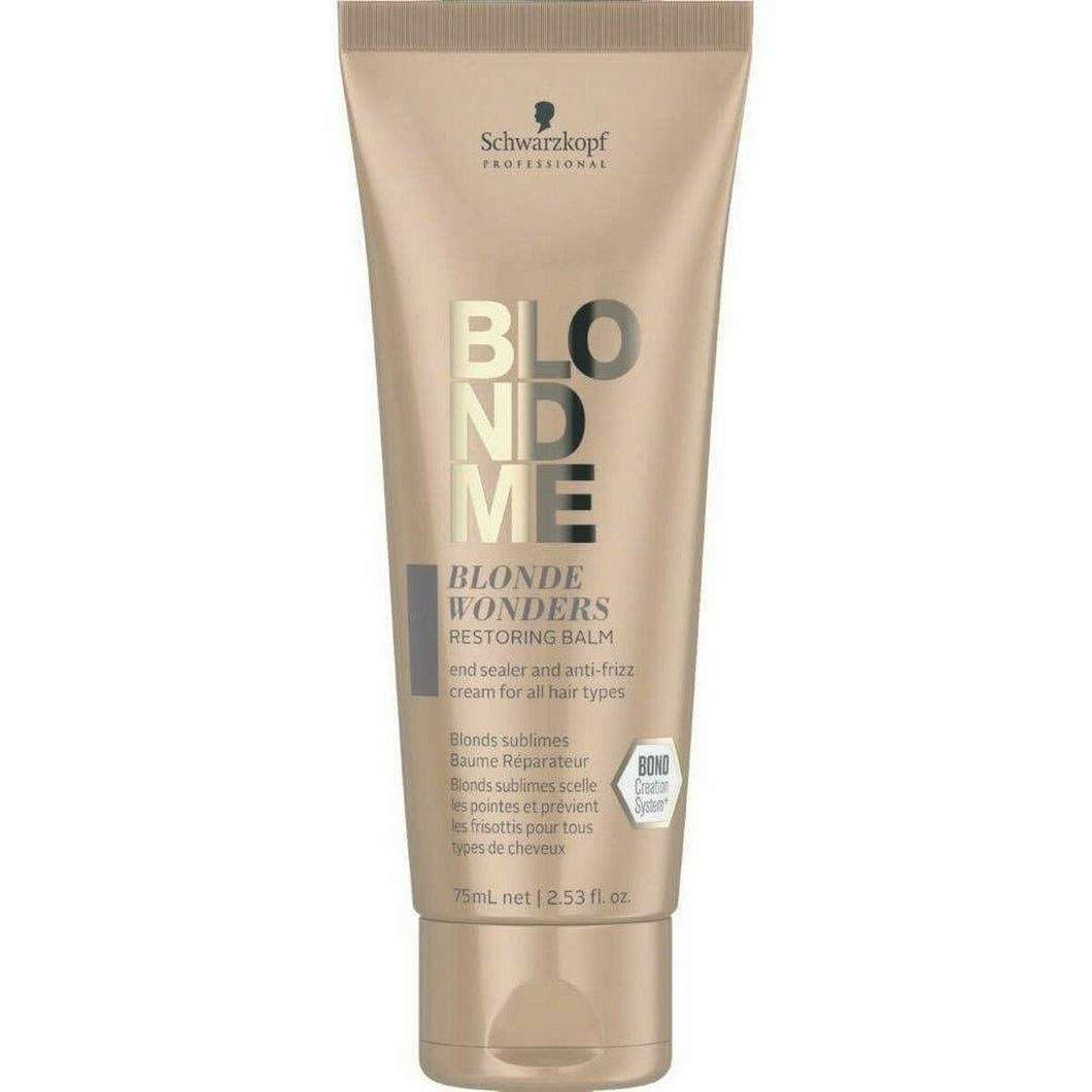 Moisturising Balm Blondme Blonde Wonders Schwarzkopf Moisturizing (75 ml)