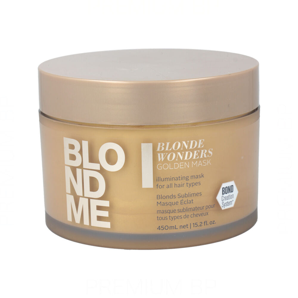 Masque Clarifiant Blondes Schwarzkopf Blondme Blonde Wonders Golden (450 ml)