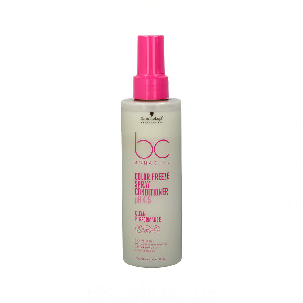Revitalisant pour cheveux teints Schwarzkopf Bonacure Color Freeze Spray (200 ml) pH 4,5