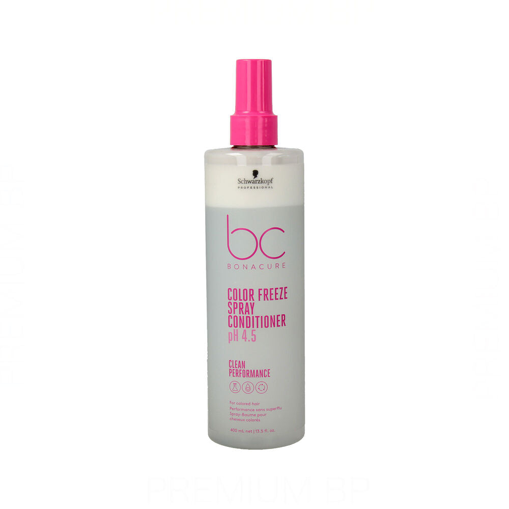 Revitalisant pour cheveux teints Schwarzkopf Bonacure Color Freeze Spray (400 ml) pH 4,5