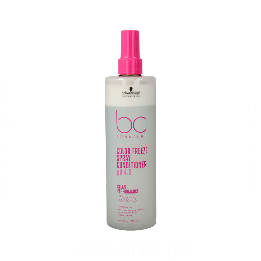 Conditioner for Dyed Hair Schwarzkopf Bonacure Color Freeze Spray (400 ml) pH 4.5