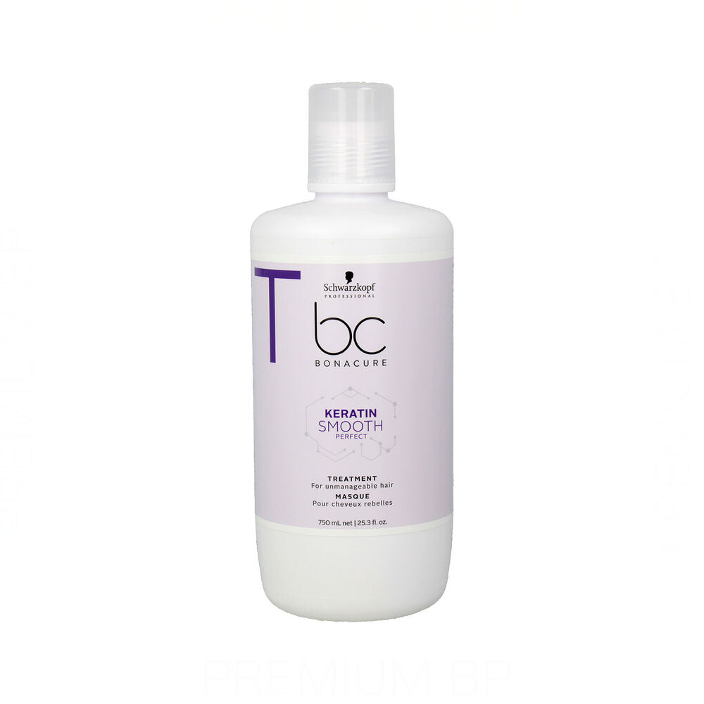 Traitement à la kératine Schwarzkopf Bonacure Smooth (750 ml)