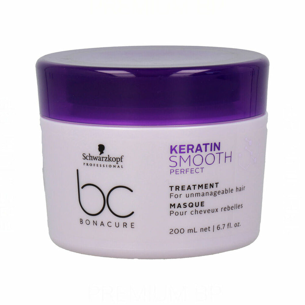 Anti-frizz Mask Schwarzkopf Bonacure Keratina Smooth (200 ml)