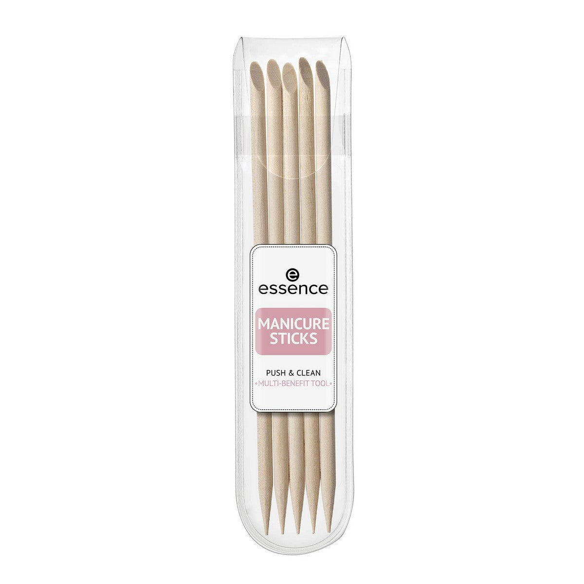 Manicureset Essence Push &amp; Clean Stick 5 Stuks