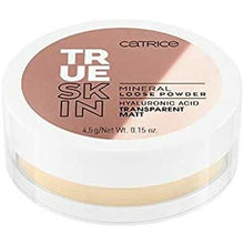 Cargar imagen en el visor de la galería, Loose Dust Catrice True Skin 010-Transparant Mat (4,5 g)
