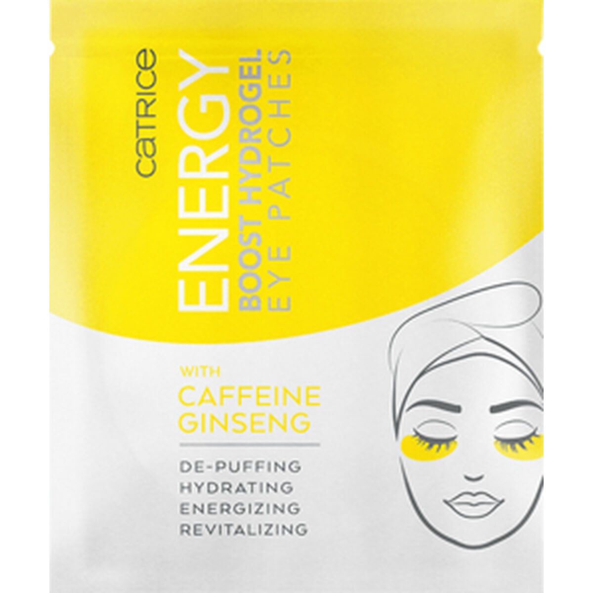 Patch pour le contour des yeux Catrice 2 unités énergisantes