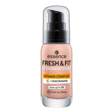 Cargar imagen en el visor de la galería, Crème Make-up Base Essence Fresh &amp; Fit 40-fresh sun beige (30 ml)
