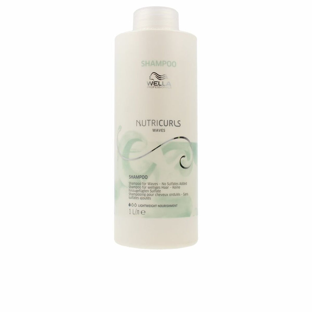 Shampoo voor Krullend Haar Wella Nutricurls Definieert golven (1000 ml)