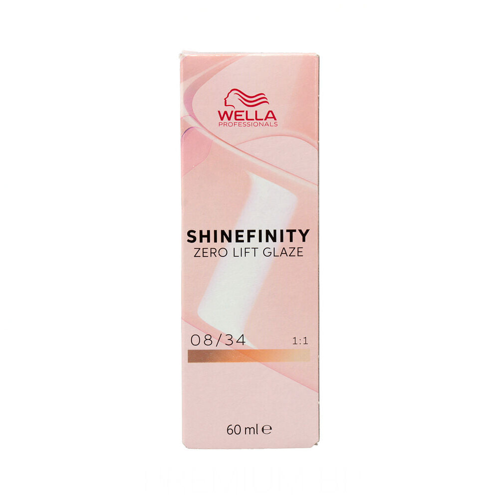 Permanent Colour Wella Shinefinity Nº 08/34