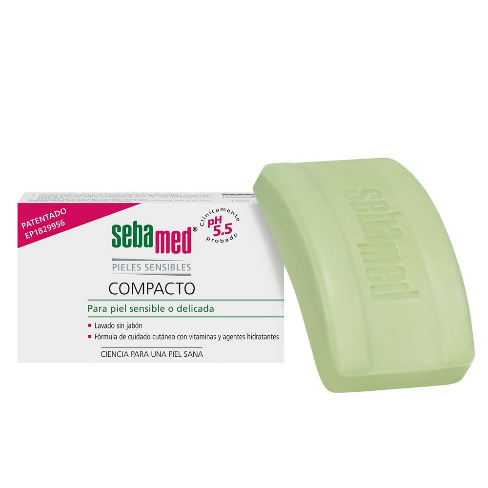 Gel Bar Sebamed Compacto Sensitive skin Without Soap (100 g)