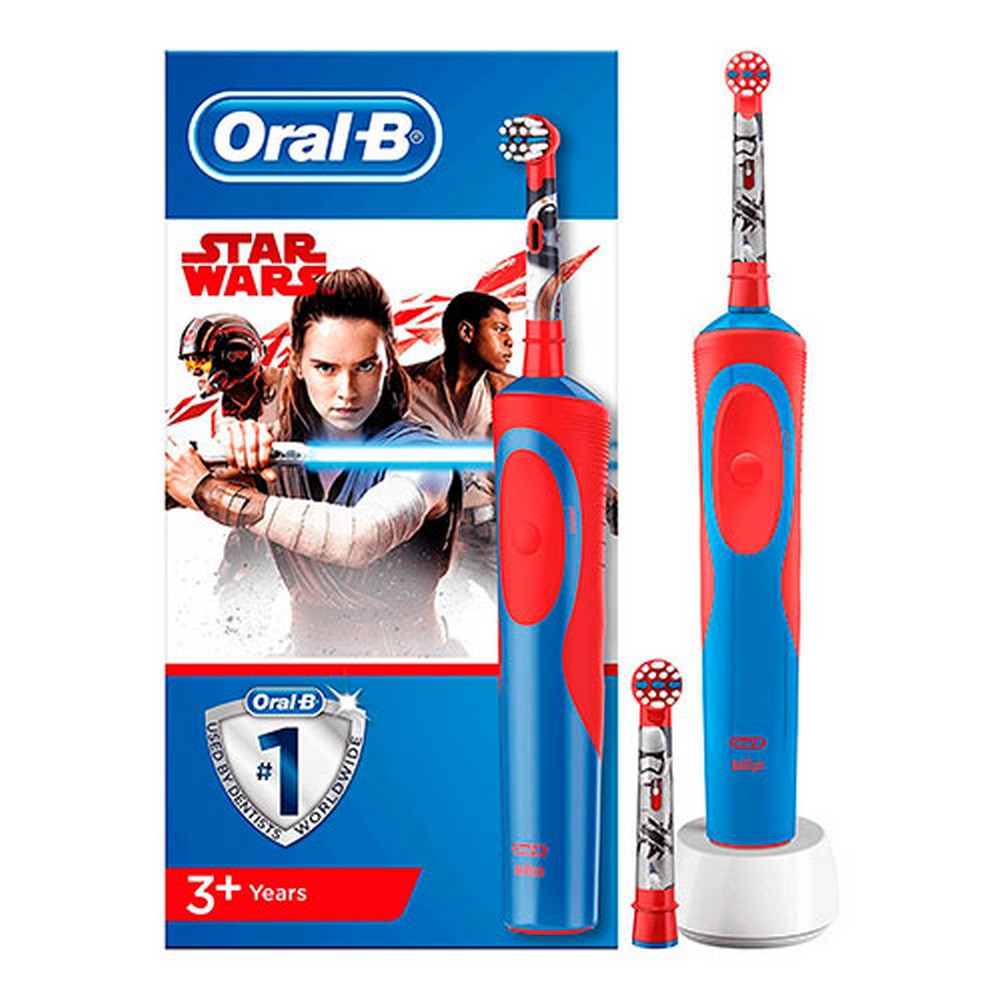 Elektrische Tandenborstel Oral-B Star Wars Rood Blauw