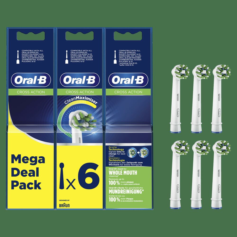 Rechange pour Brosse à Dents Electrique Oral-B EB50 CROSS ACTION