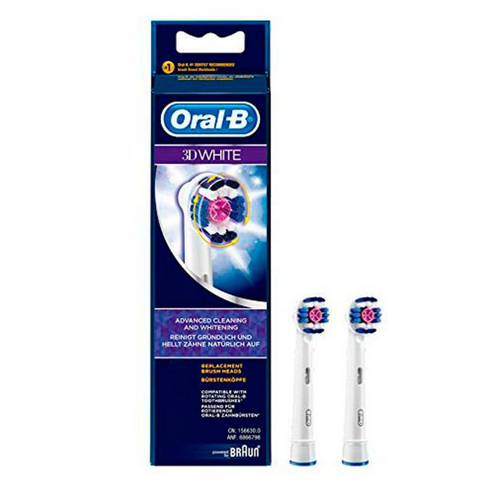 Reservekop Oral-B Wit