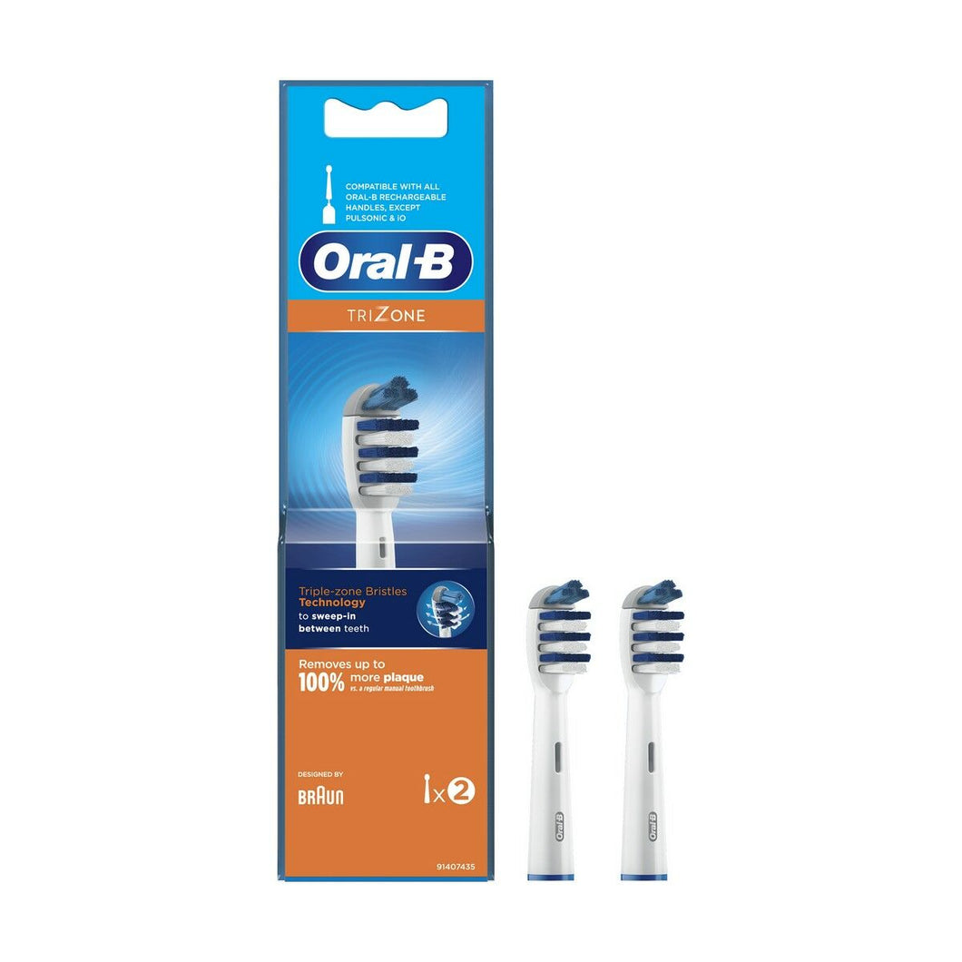 Reserve voor elektrische tandenborstel Oral-B Trizone 2-eenheden