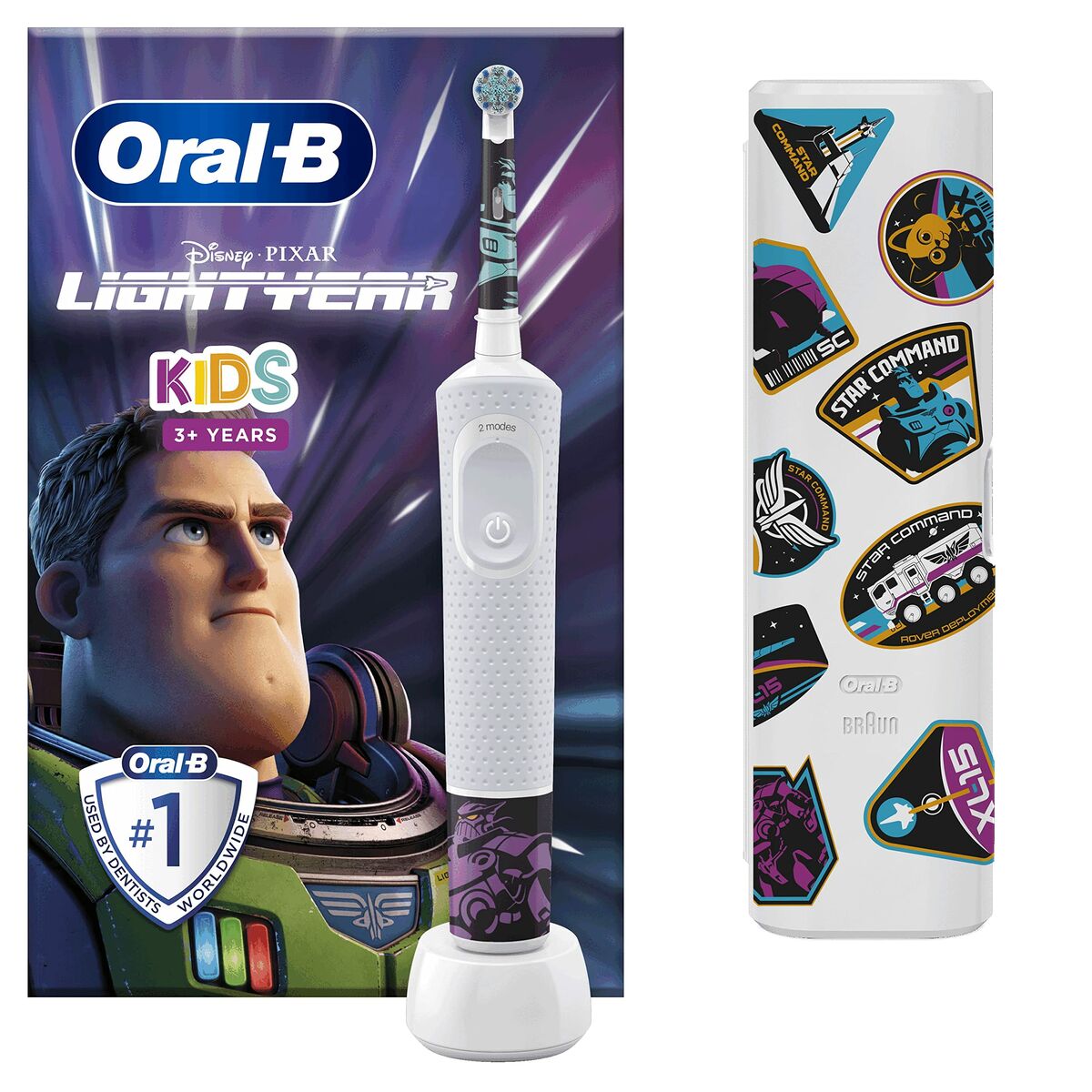 Elektrische tandenborstel Oral-B D100 KIDS LIGHTYEAR