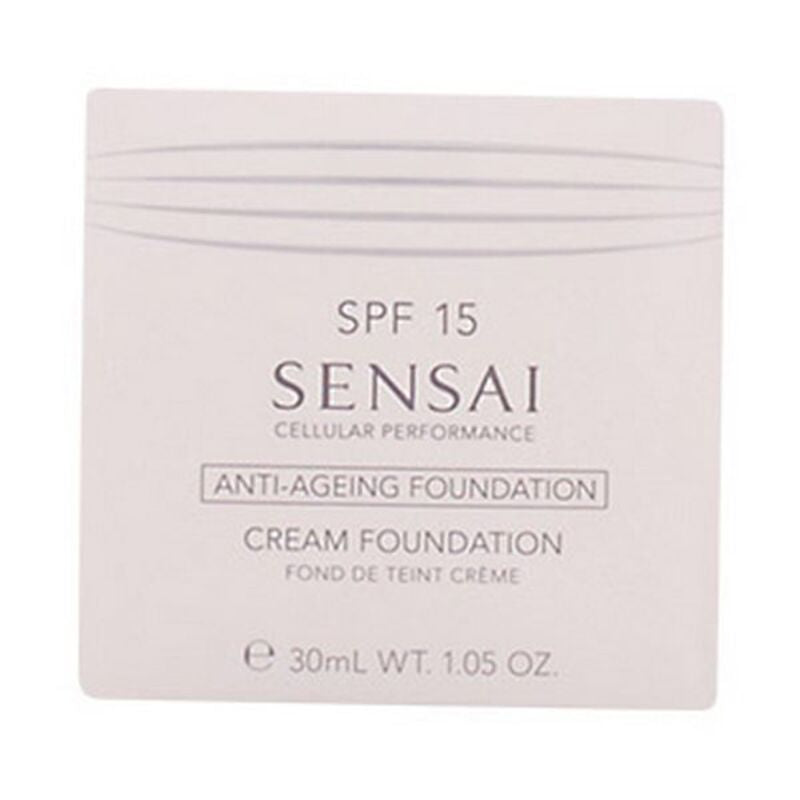 Fluid Foundation Make-up Cellular Performance Sensai 22-Natural Beige Spf 15 (30 ml)