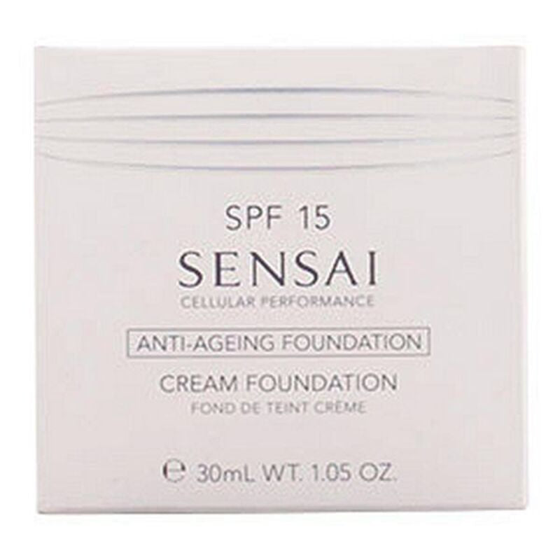 Vloeibare make-upbasis Sensai Cellular Performance 25-Topaz Beige Spf 15 Nº 25 (30 ml)