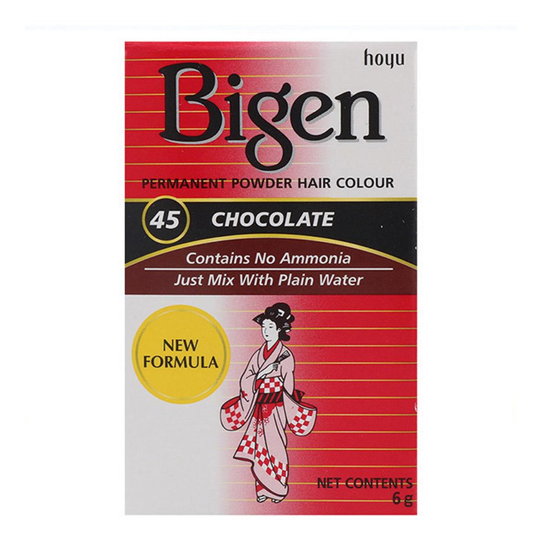 Teinture Permanente Bigen Nº 45 Chocolat (6 gr)