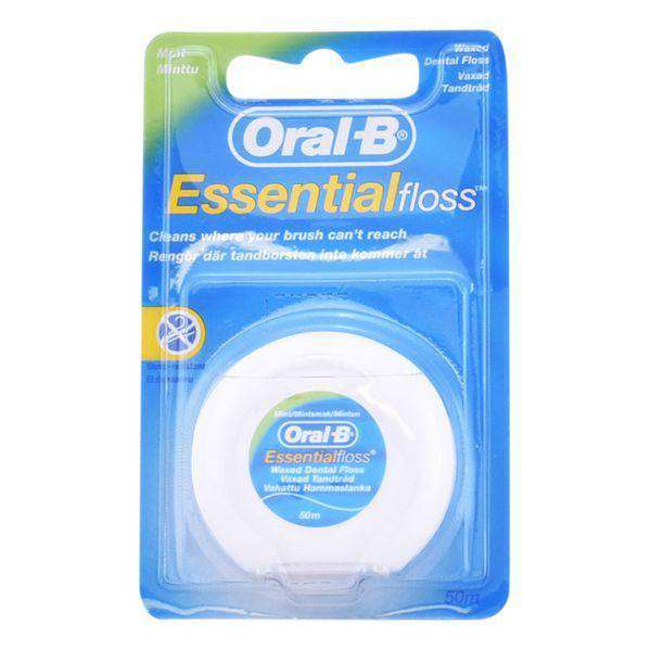 Dental Floss Essential Mint Oral-B (50 m) - Lindkart