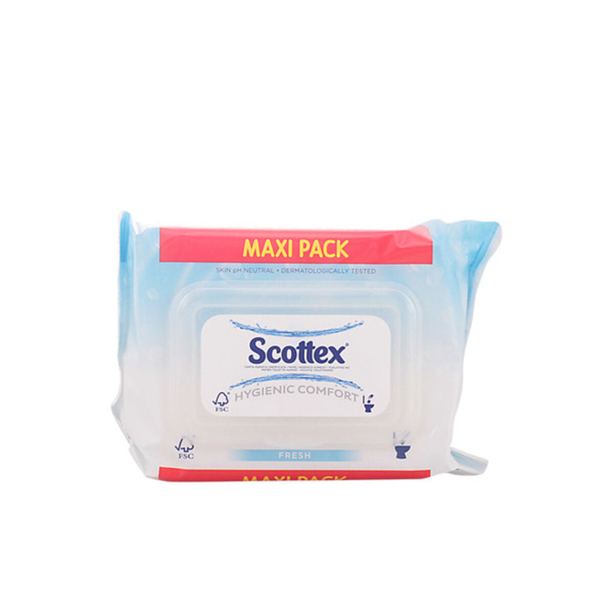 Lingettes humides Original Scottex (74 uds)