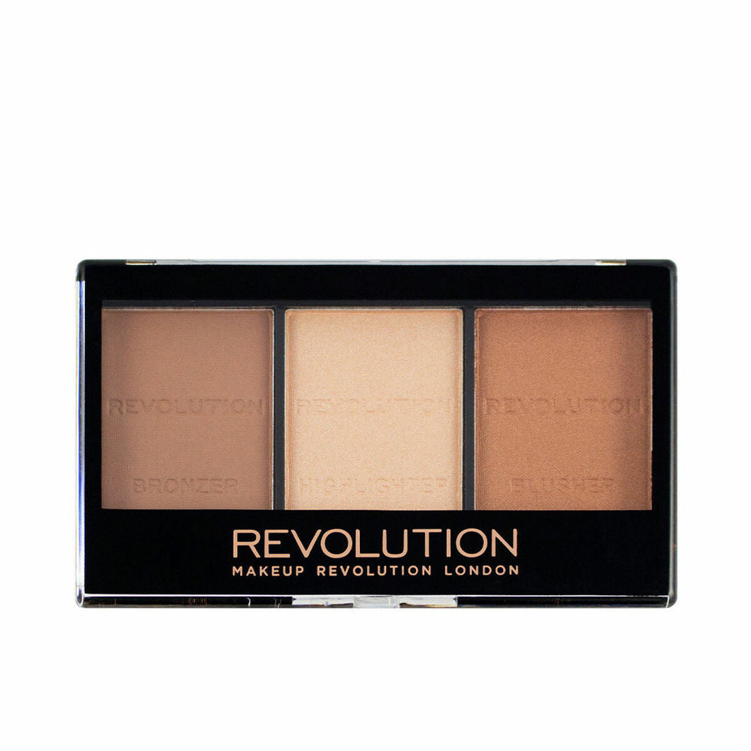 Compact Powders Revolution Make Up Ultra Sculpt & Contour Light/Medium 3 colours (11 g)