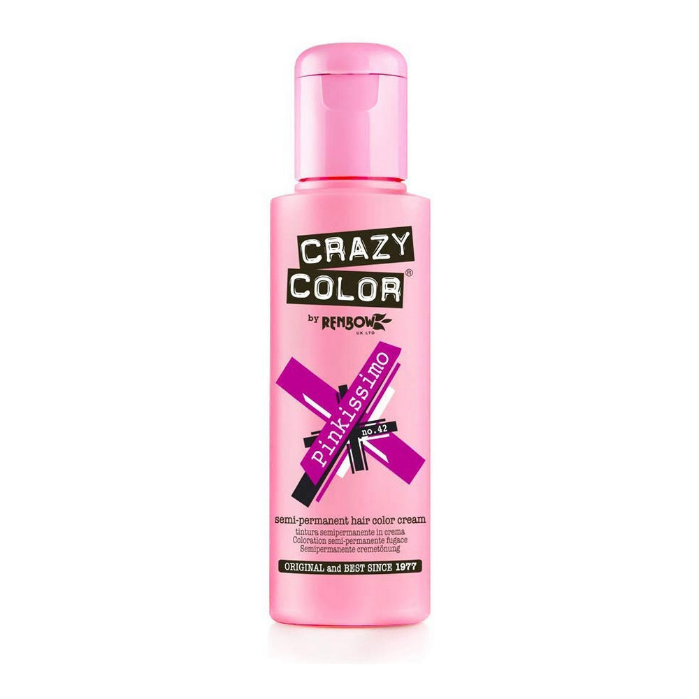 Permanente Kleurstof Crazy Color 42 Pinkissimo (100 ml)