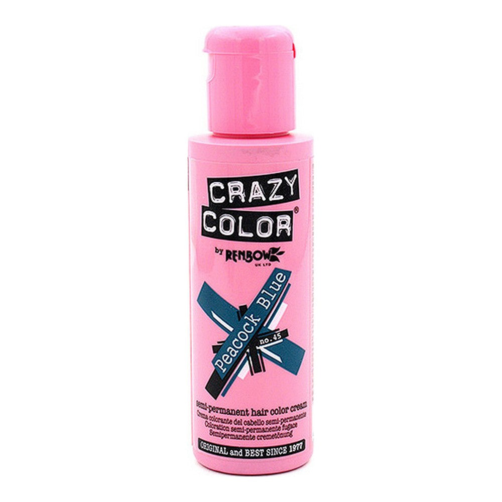 Renbow Crazy Color Peacock Blue 45 Hair Dye 100 ml