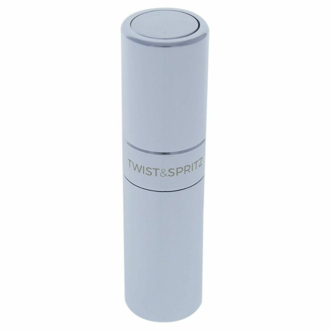 Oplaadbare verstuiver Twist & Spritz Zilver Gepolijst (8 ml)