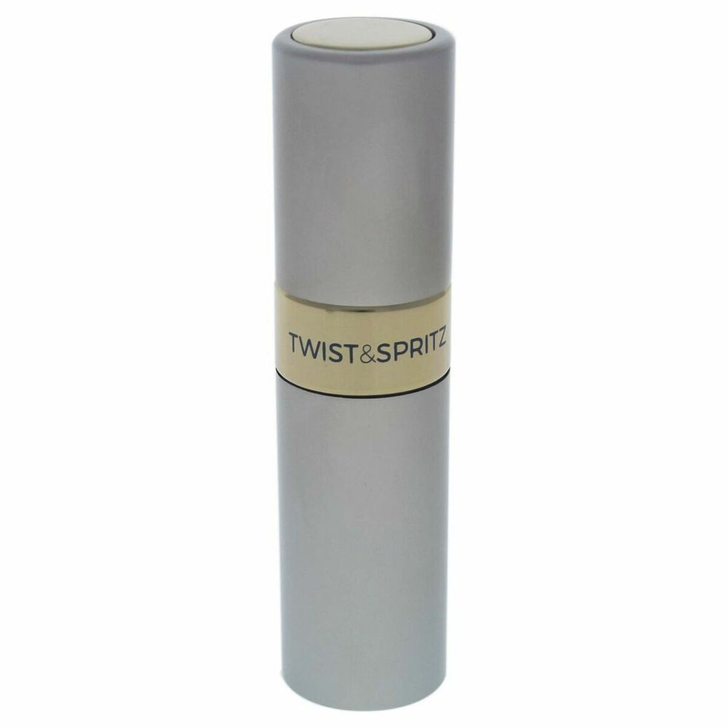 Rechargeable atomiser Twist & Spritz Silver (8 ml)