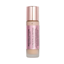 Cargar imagen en el visor de la galería, Vloeibare make-upbasis Revolution Make-up Conceal &amp; Define Nº F5 (23 ml)
