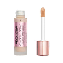 Charger l&#39;image dans la galerie, Base de maquillage liquide Revolution Make Up Conceal &amp; Define Nº F5 (23 ml)
