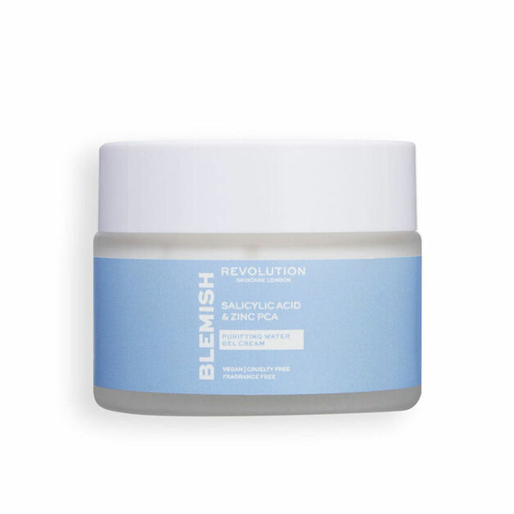 Crème pour le visage Revolution Skincare Blemish Acide salicylique et zinc PCA Water Gel (50 ml)