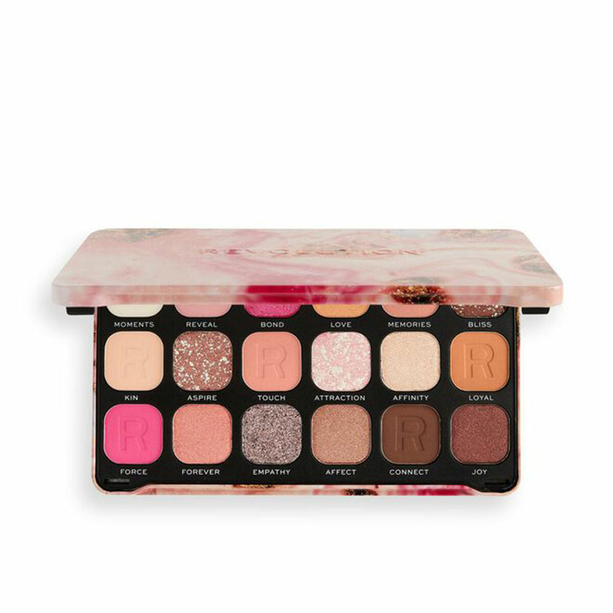 Palette de fards à paupières Revolution Make Up Forever Flawless Affinity 18 couleurs