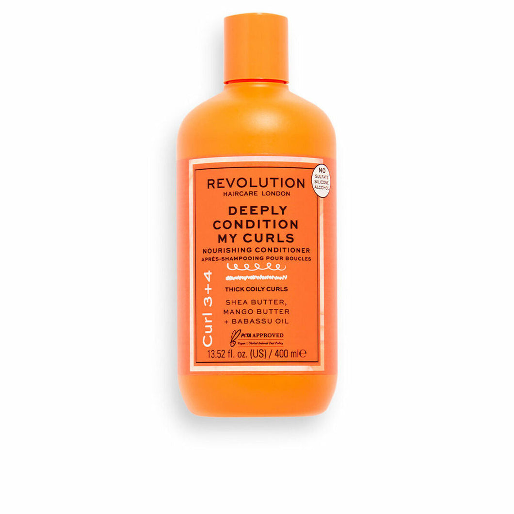 Nourishing Conditioner Revolution Hair Care London Deeply Condition My Curls Marked and defined curls (400 ml)